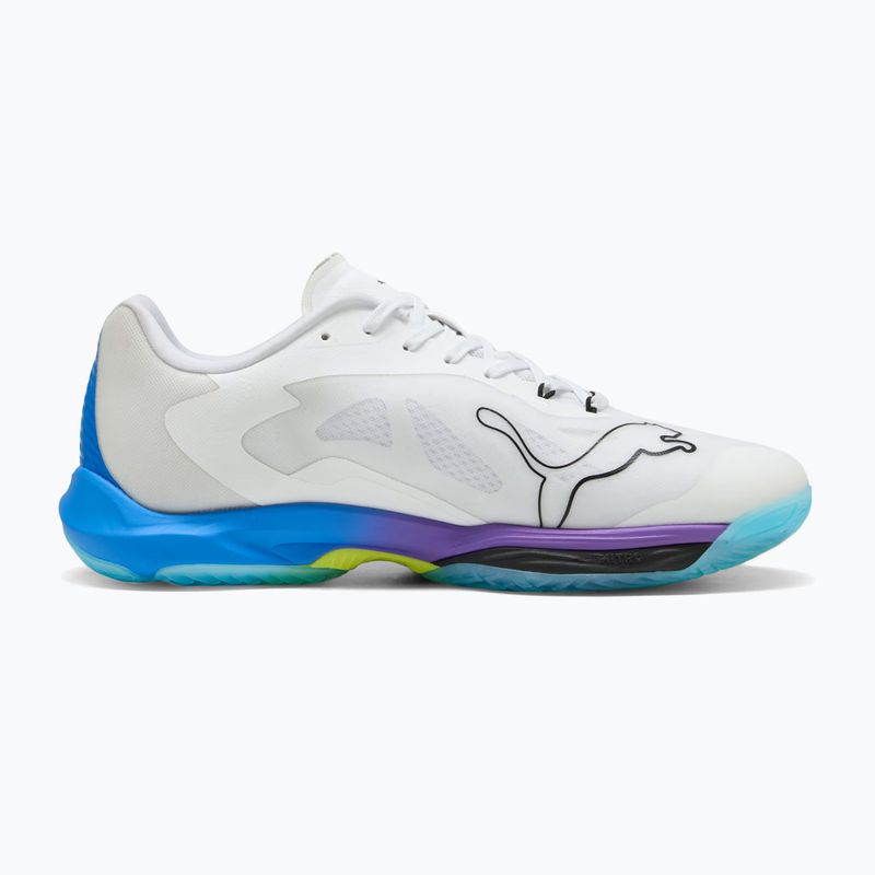 Kézilabdacipők PUMA Vantage Nitro Game On puma white/glowing red/ultra blue 9