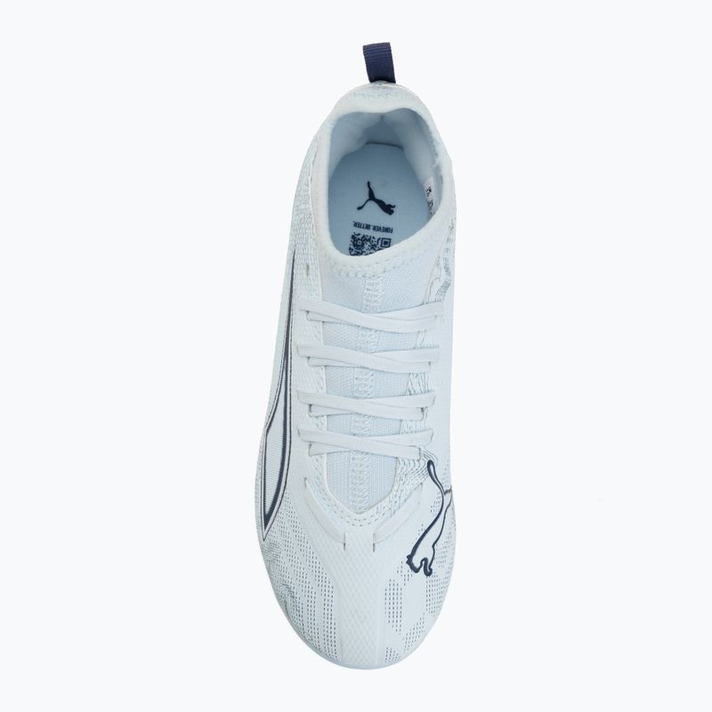 Gyerek focicipő PUMA Ultra 6 Match FG/AG Jr icy blue/puma white/blue jewel 5
