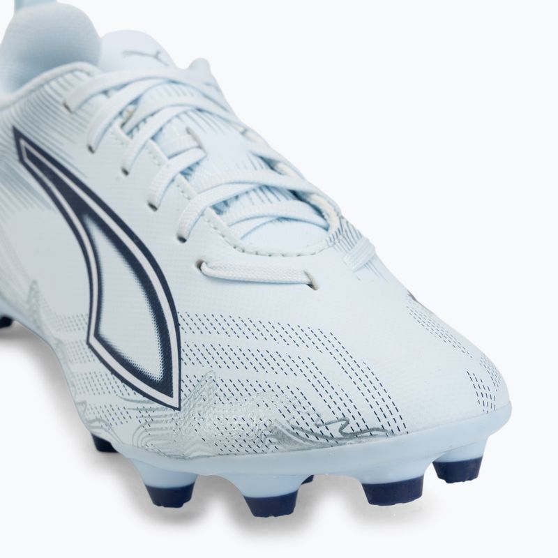 Gyerek focicipő PUMA Ultra 6 Play FG/AG Jr icy blue/puma white/blue jewel 7