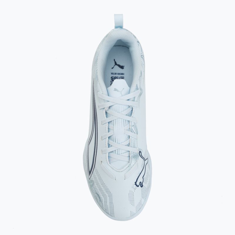 Gyerek focicipő PUMA Ultra 6 Play It Jr icy blue/puma white/blue jewel 5