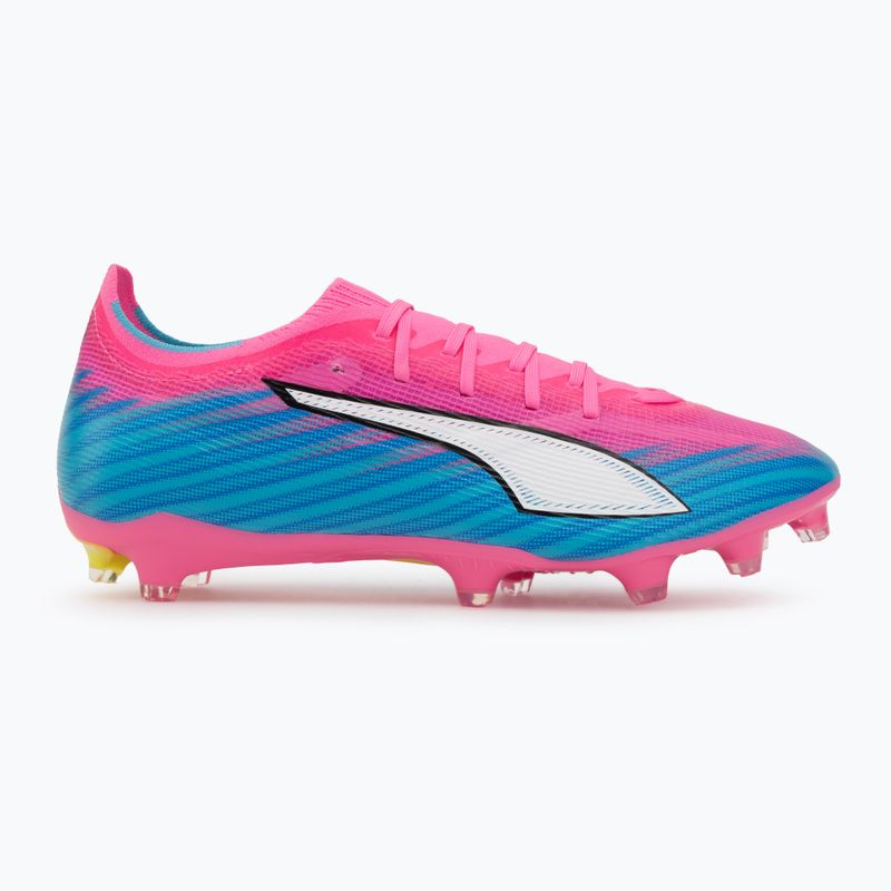 Futballcipő PUMA Ultra 6 Match FG/AG poison pink/puma white/sun stream/bright aqua/puma black 2
