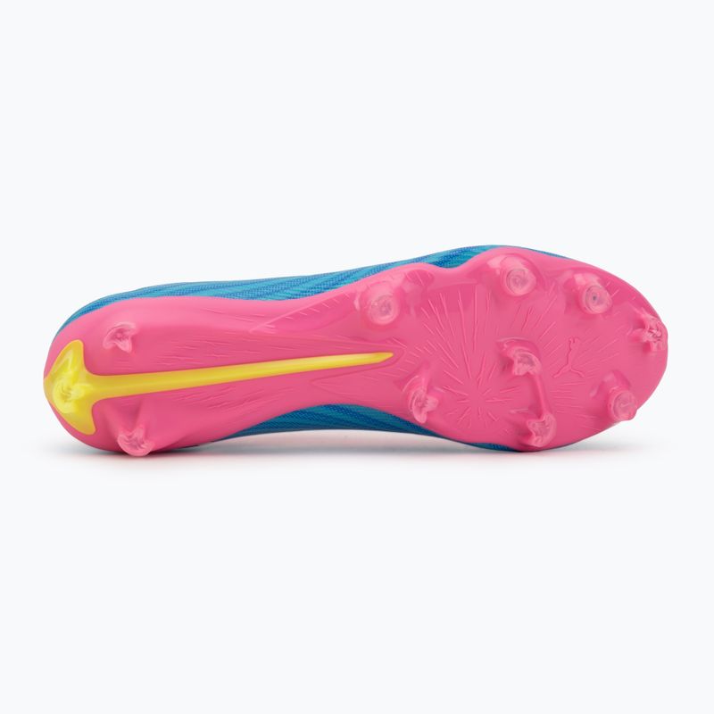 Futballcipő PUMA Ultra 6 Match FG/AG poison pink/puma white/sun stream/bright aqua/puma black 4