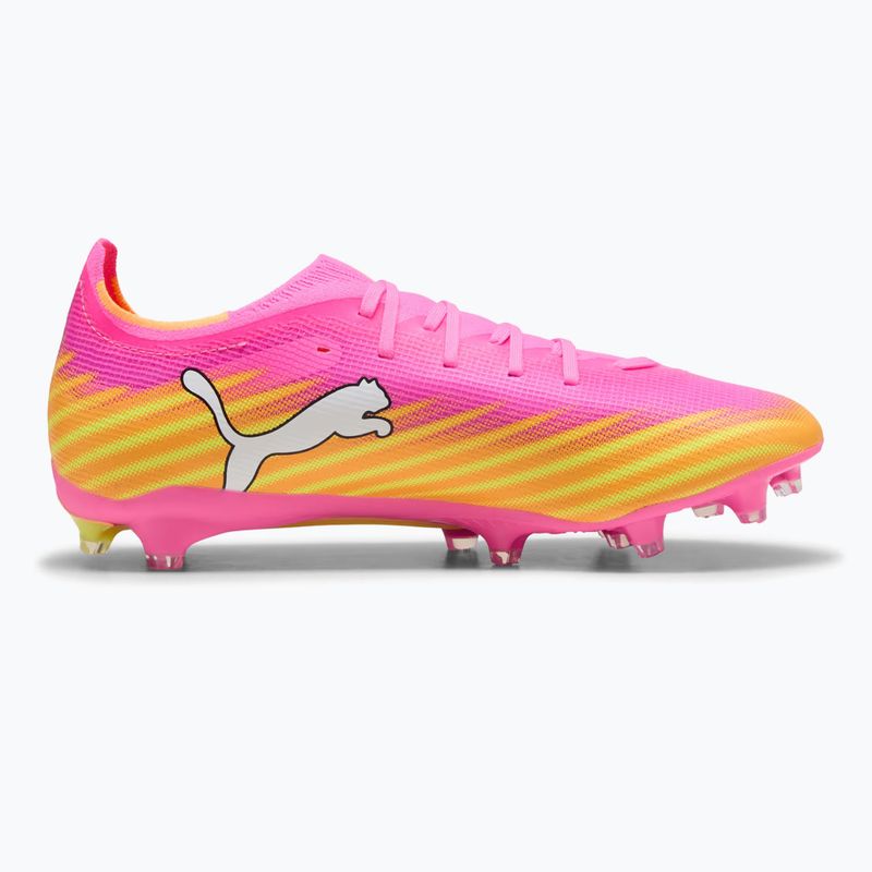 Futballcipő PUMA Ultra 6 Match FG/AG poison pink/puma white/sun stream/bright aqua/puma black 2