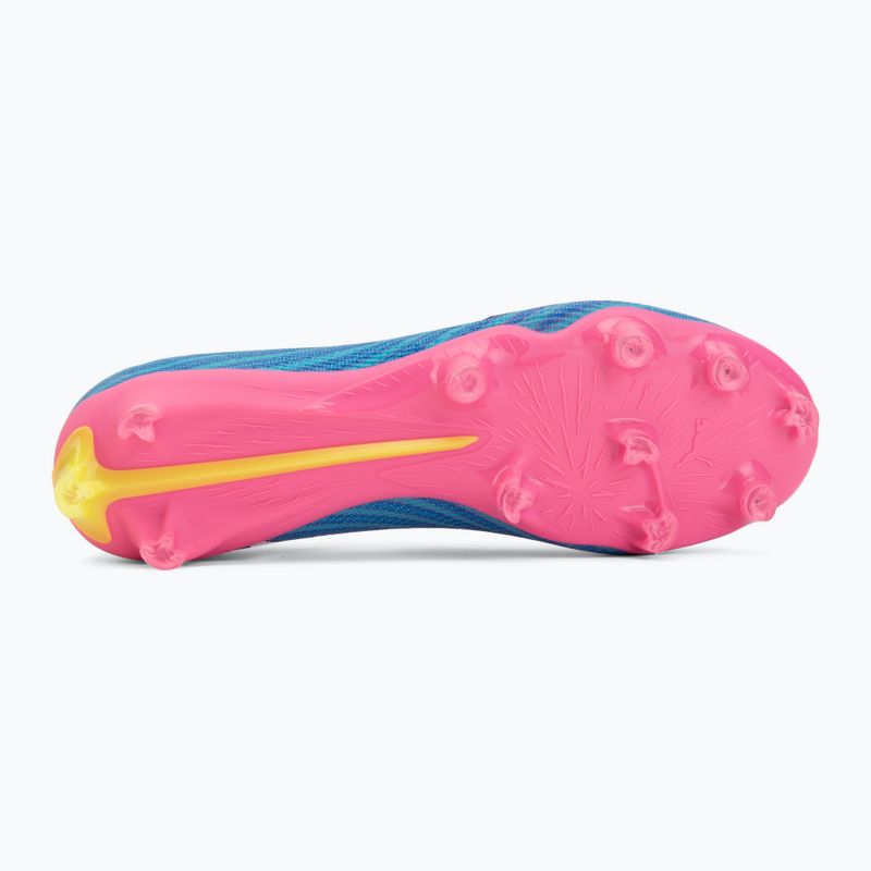Futballcipő PUMA Ultra 6 Pro FG/AG poison pink/puma white/sunstream/bright aqua/puma black 4