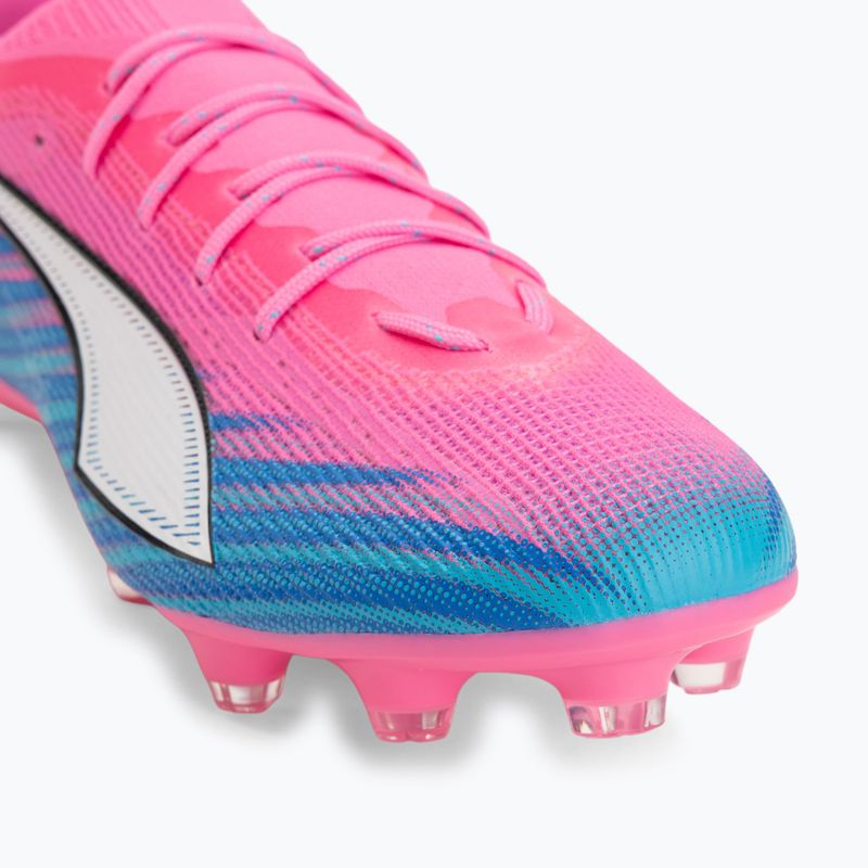 Futballcipő PUMA Ultra 6 Pro FG/AG poison pink/puma white/sunstream/bright aqua/puma black 7