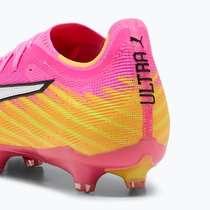 Futballcipő PUMA Ultra 6 Pro FG/AG poison pink/puma white/sunstream/bright aqua/puma black 7
