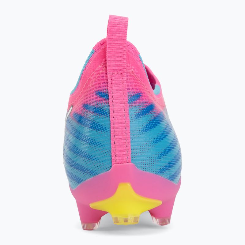 Gyerek focicipő PUMA Ultra 6 Pro Jr FG/AG poison pink/puma white/sunstream/bright aqua/puma black 6