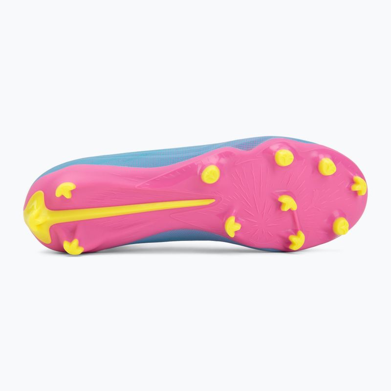 Gyerek focicipő PUMA Ultra 6 Match FG/AG Jr poison pink/puma white/sun stream/bright aqua/puma black 4