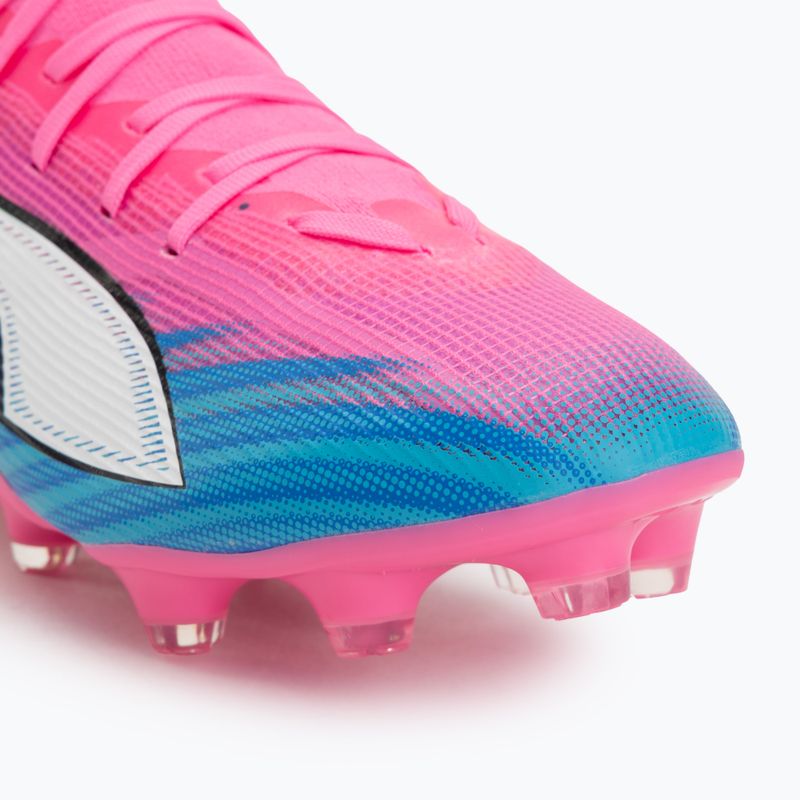 Futballcipő PUMA Ultra 6 Match + FG/AG poison pink/puma white/sun stream/bright aqua/puma black 7
