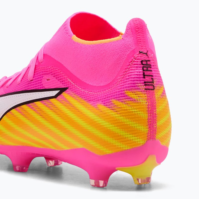 Futballcipő PUMA Ultra 6 Match + FG/AG poison pink/puma white/sun stream/bright aqua/puma black 6