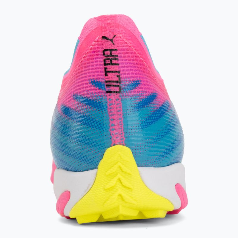 Futballcipő PUMA Ultra 6 Match TT poison pink/puma white/sun stream/bright aqua/puma black 6