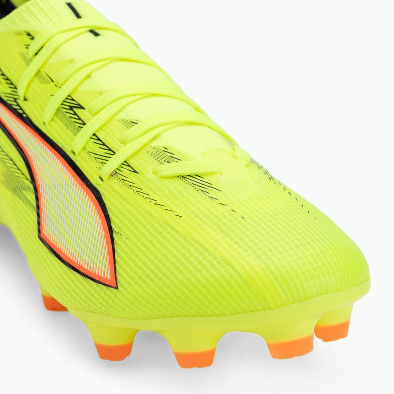 Futballcipő PUMA Ultra 6 Match FG/AG Yellow Alert/Puma Black/Glowing Red/Lime Squeeze 7
