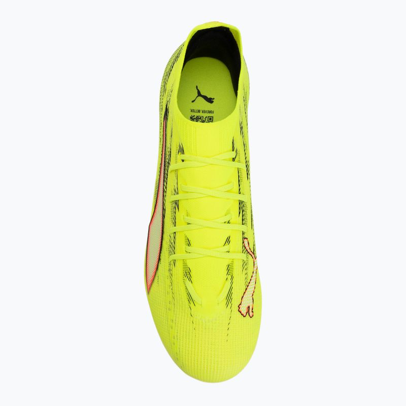 Focicipő PUMA Ultra 6 Pro FG/AG yellow alert/puma black/glowing red/lime squeeze 5