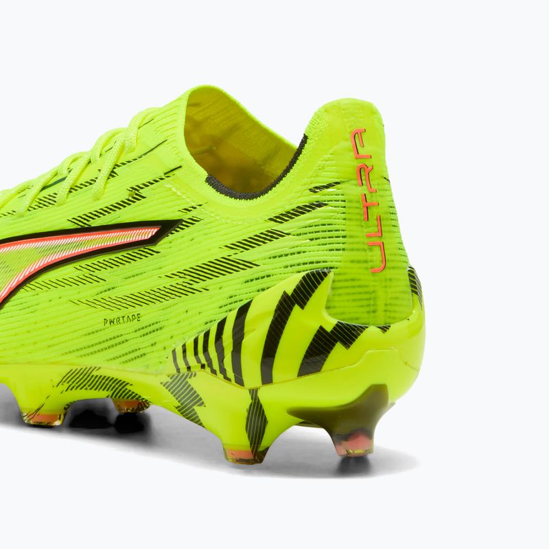 Focicipők PUMA Ultra 6 Ultimate FG yellow alert/puma black/glowing red/lime squeeze 8