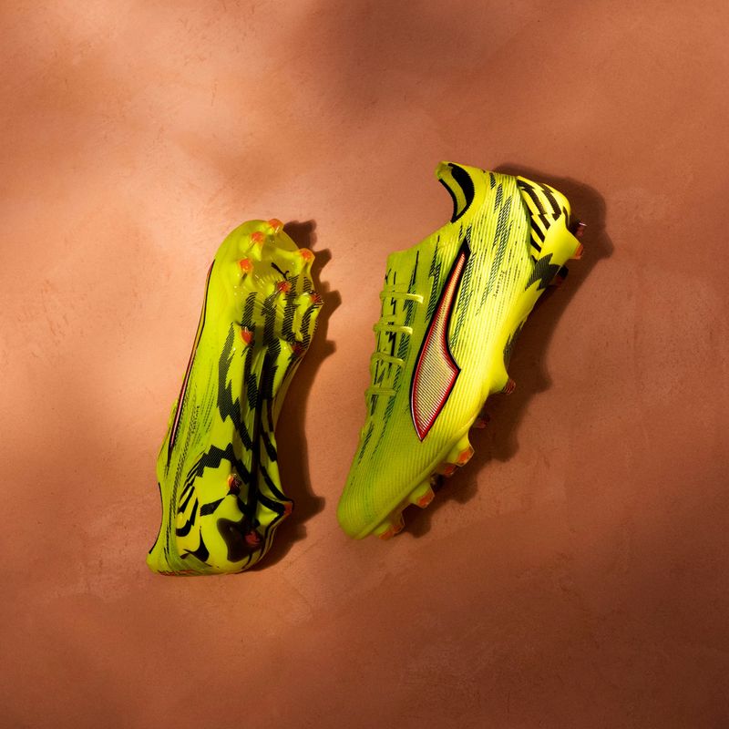 Focicipők PUMA Ultra 6 Ultimate FG yellow alert/puma black/glowing red/lime squeeze 9