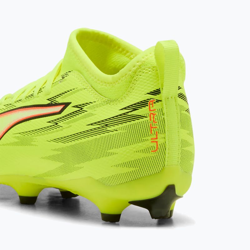 Gyerek focicipő PUMA Ultra 6 Match FG/AG Jr yellow alert/puma black/glowing red/lime squeeze 8