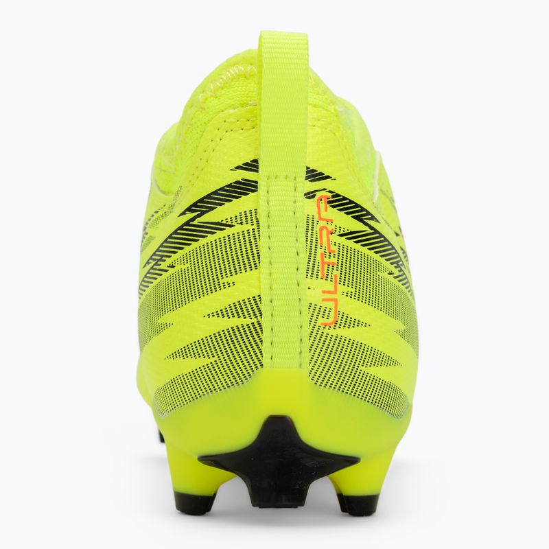 Gyerek focicipő PUMA Ultra 6 Match FG/AG Jr yellow alert/puma black/glowing red/lime squeeze 6