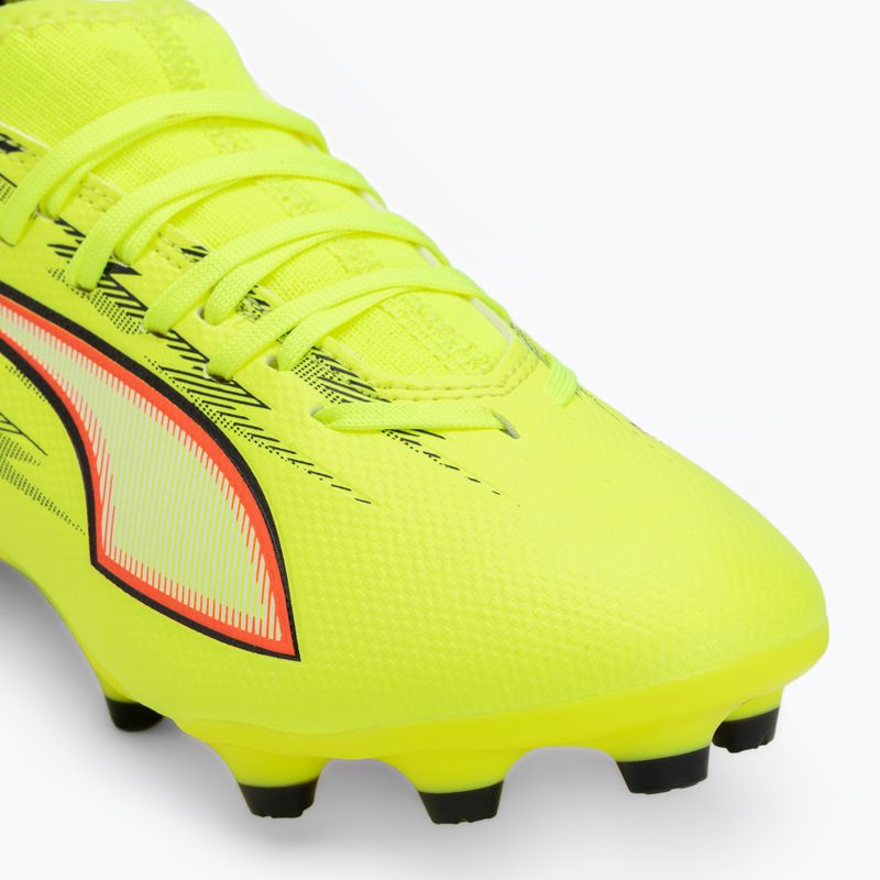 Gyerek focicipő PUMA Ultra 6 Match FG/AG Jr yellow alert/puma black/glowing red/lime squeeze 7