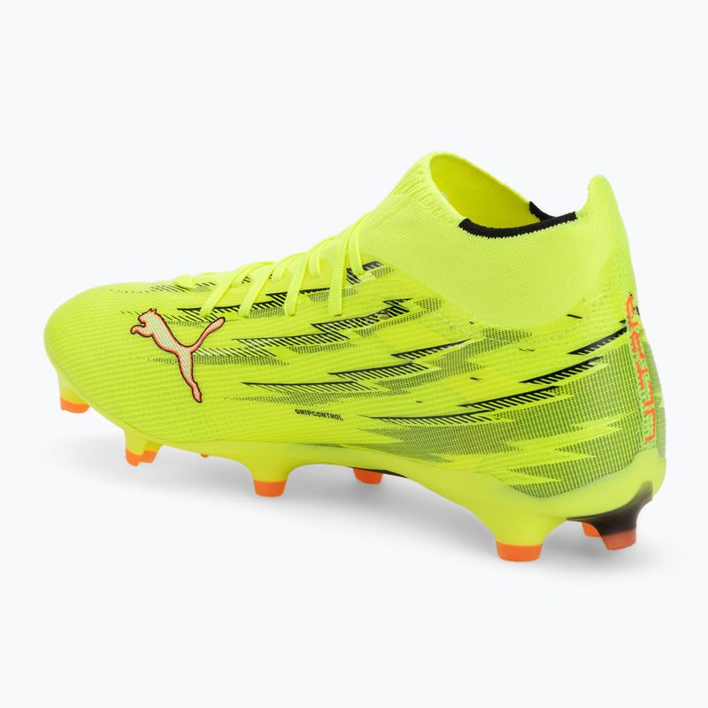 Focicipő PUMA Ultra 6 Match + FG/AG yellow alert/puma black/glowing red/lime squeeze 3