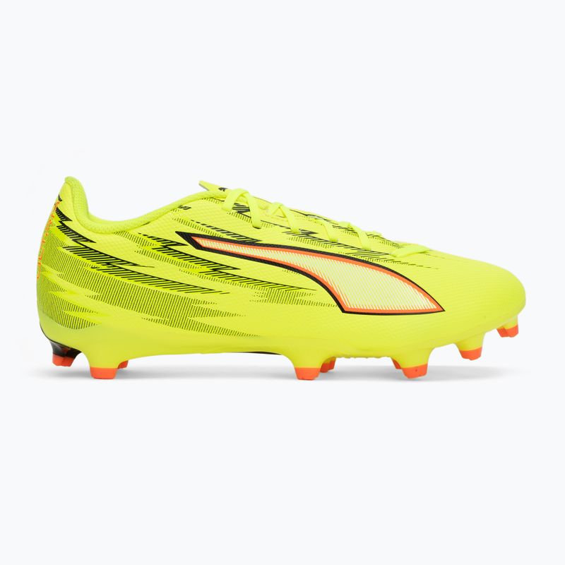 Focicipő PUMA Ultra 6 Play FG/AG yellow alert/puma black/glowing red/lime squeeze 2