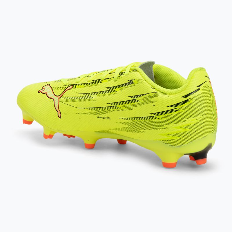 Focicipő PUMA Ultra 6 Play FG/AG yellow alert/puma black/glowing red/lime squeeze 3