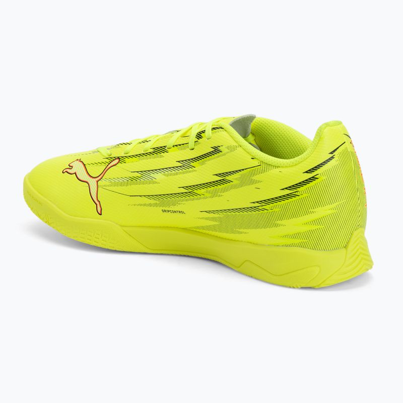 Focicipő PUMA Ultra 6 Play IT yellow alert/puma black/glowing red/lime squeeze 3