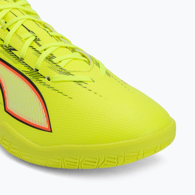 Focicipő PUMA Ultra 6 Play IT yellow alert/puma black/glowing red/lime squeeze 7
