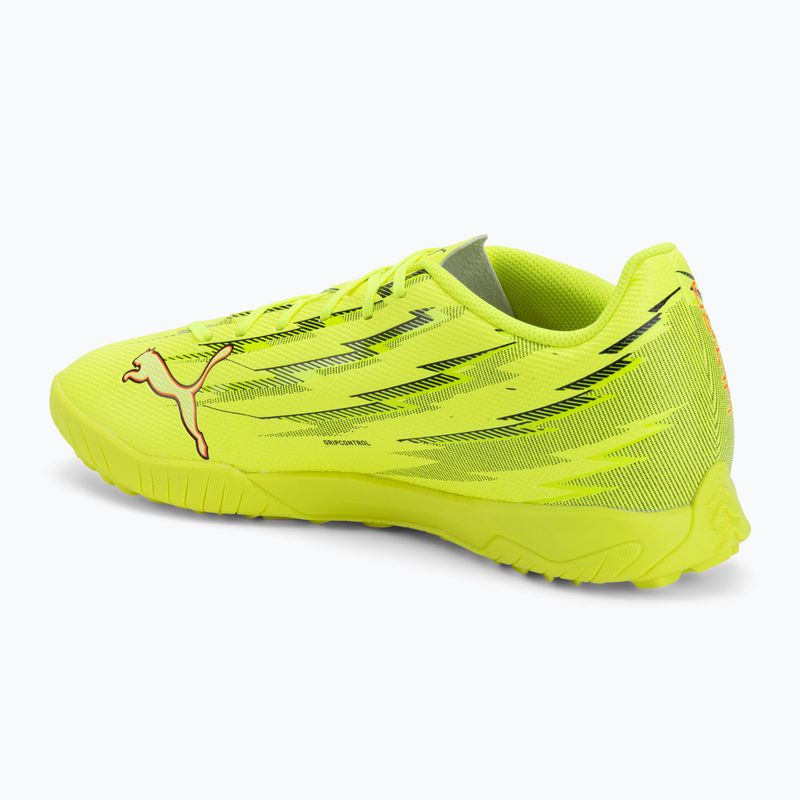 Focicipők PUMA Ultra 6 Play TT yellow alert/puma black/glowing red/lime squeeze 3