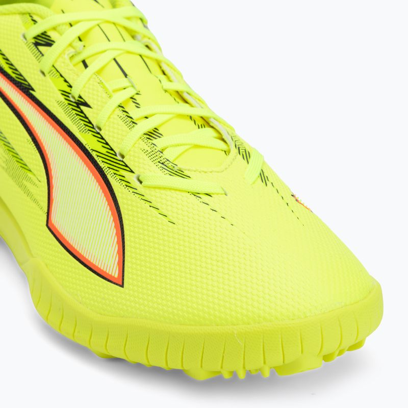 Focicipők PUMA Ultra 6 Play TT yellow alert/puma black/glowing red/lime squeeze 7