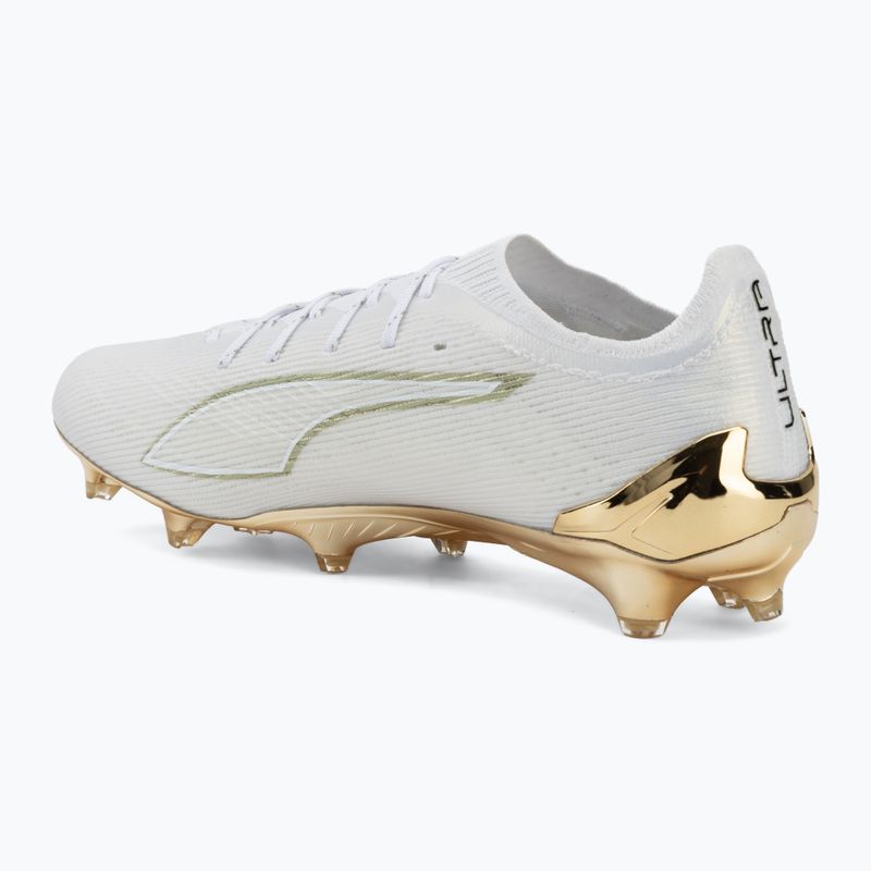 Futballcipő PUMA Ultra 6 Ultimate FG puma white/metallic gold/puma black 3