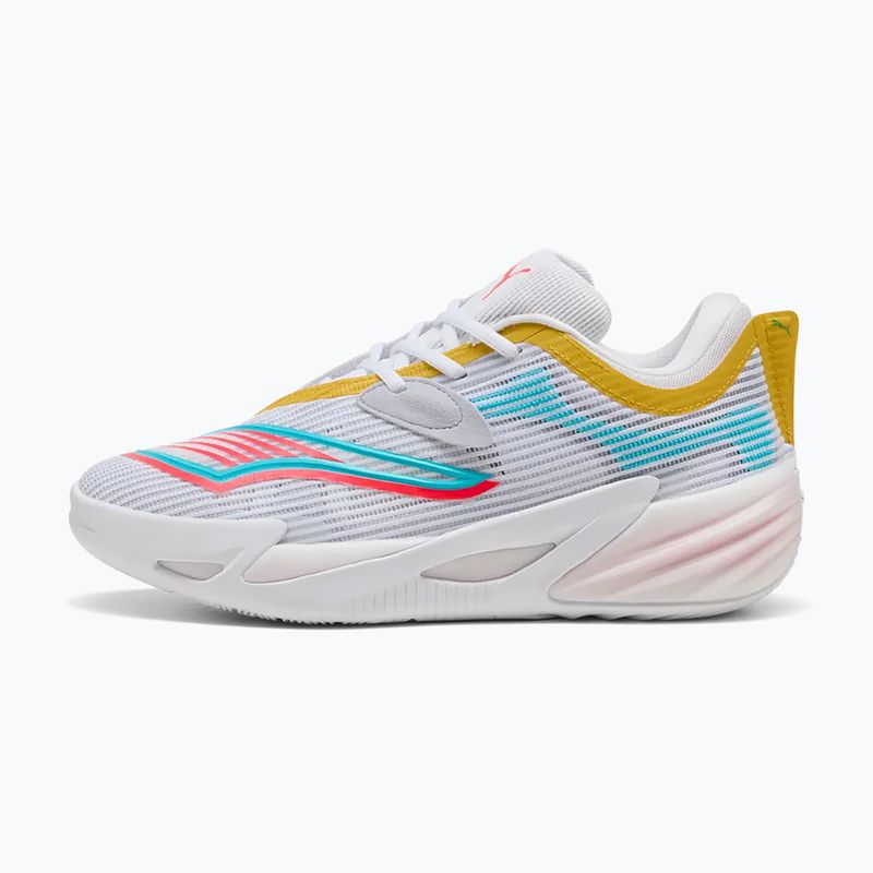 Kosárlabda cipő PUMA All-Pro NITRO 2 puma white/sunblaze