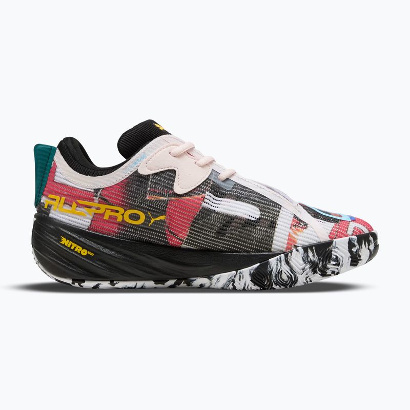 Kosárlabda cipő PUMA All-Pro NITRO 2 puma black/jasmine flower 2