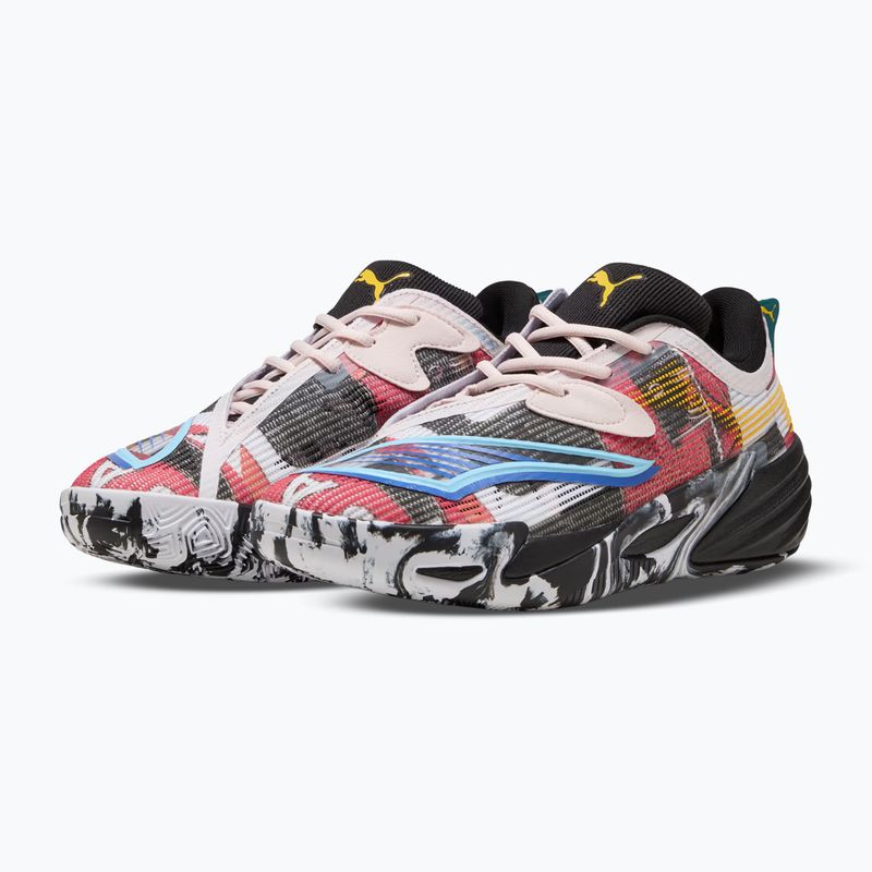 Kosárlabda cipő PUMA All-Pro NITRO 2 puma black/jasmine flower 3