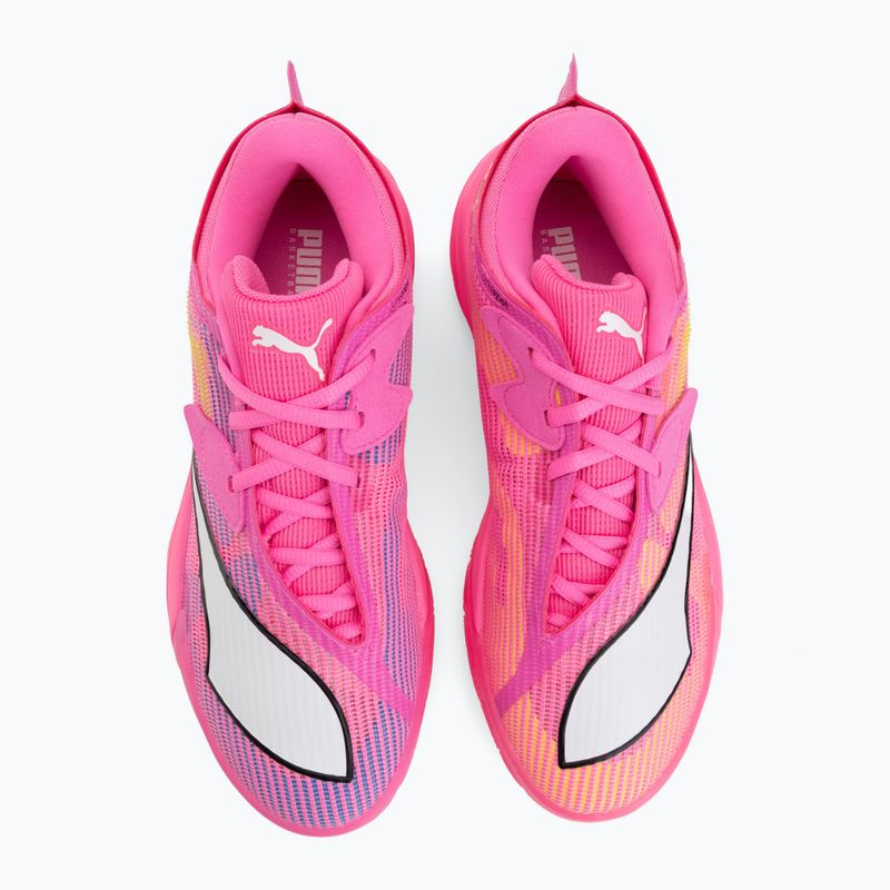 Kosárlabda cipő PUMA All-Pro NITRO 2 Showtime poison pink/bright aqua/lime squeeze 5
