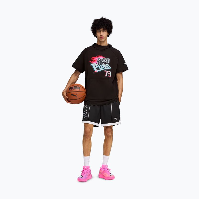 Kosárlabda cipő PUMA All-Pro NITRO 2 Showtime poison pink/bright aqua/lime squeeze 7