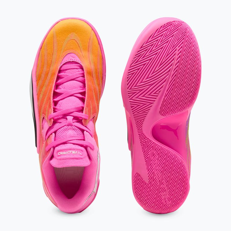 Kosárlabda cipő PUMA All-Pro NITRO 2 Elite poison pink/ultra blue/lime squeeze 4