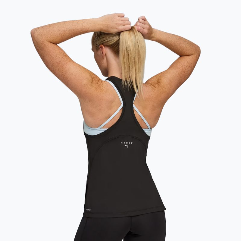 Női edző póló Puma Hyrox Cloudspun Racerback Tank puma black 3