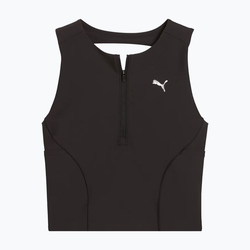 Női futótop PUMA Run Lightstride Crop Top puma black 5