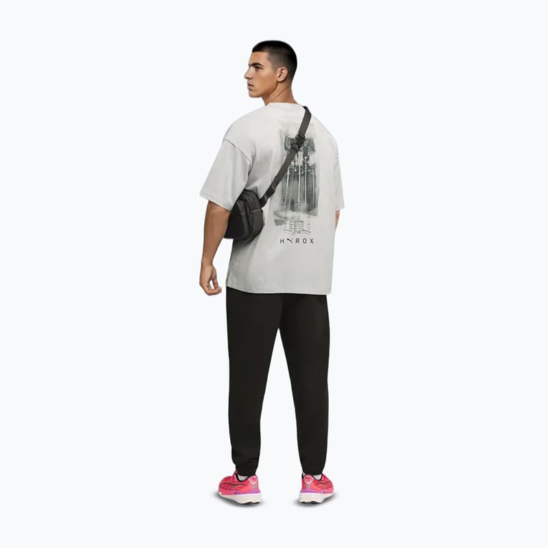 Férfi edzőpóló PUMA x HYROX Lifestyle Tee szürke 2