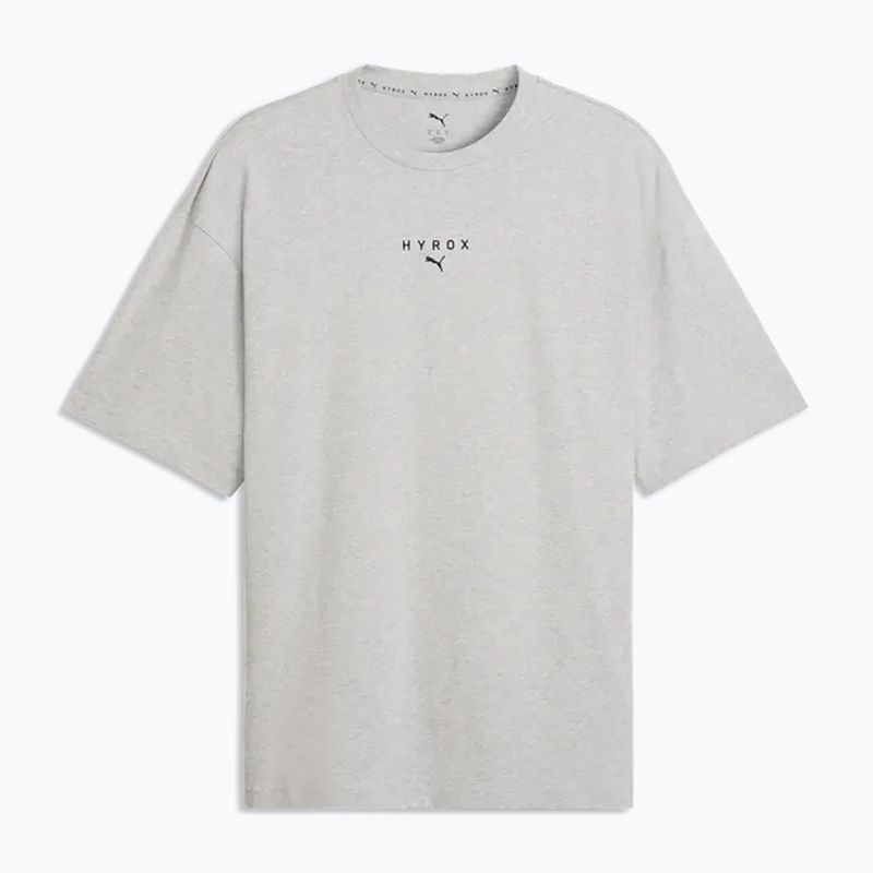 Férfi edzőpóló PUMA x HYROX Lifestyle Tee szürke 4