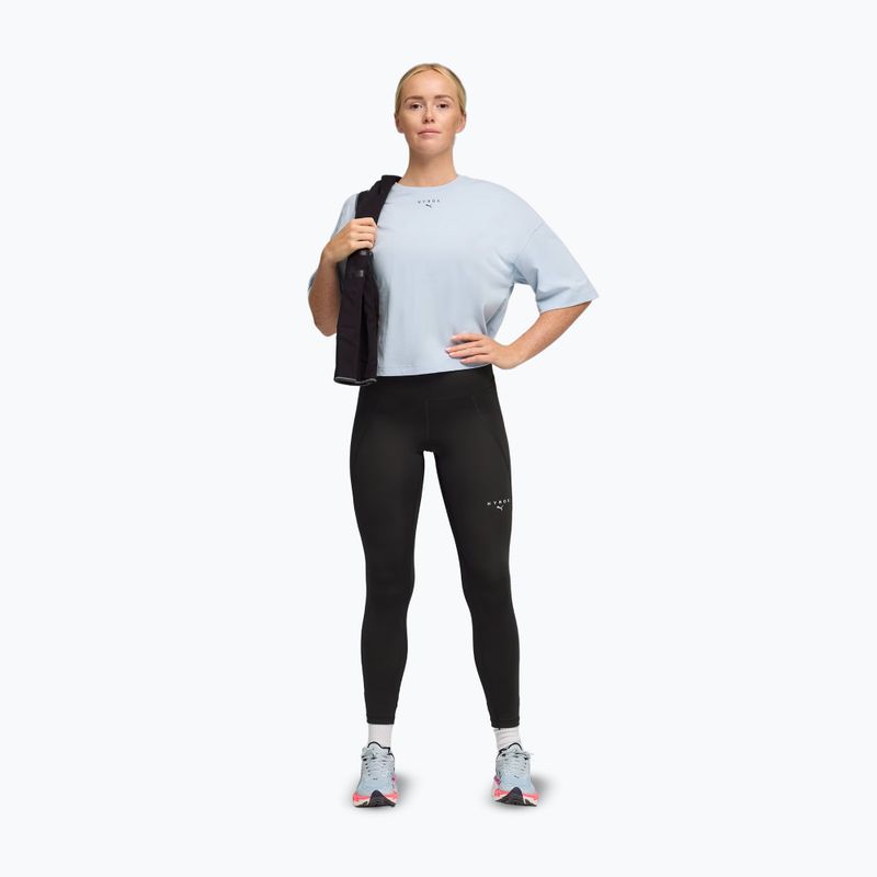Női edzőpóló PUMA x HYROX Cropped Lifestyle Tee szürke 2