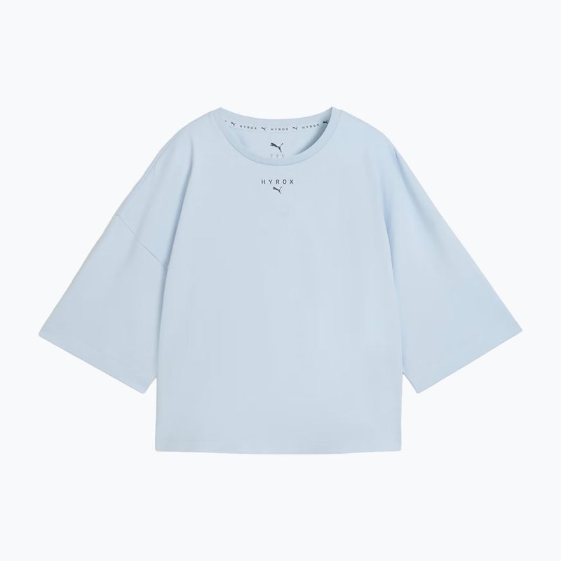 Női edzőpóló PUMA x HYROX Cropped Lifestyle Tee szürke 4