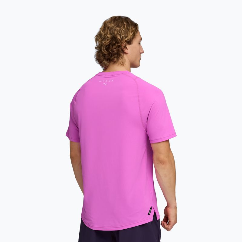 Férfi edzőpóló PUMA x HYROX Dryelite Training Tee rózsaszín 3