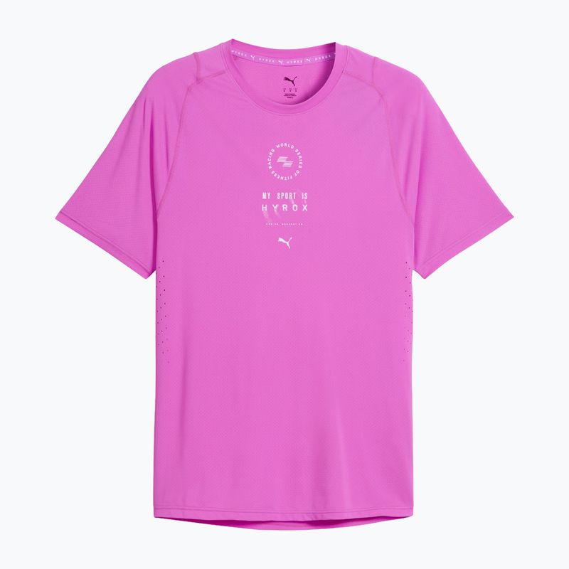 Férfi edzőpóló PUMA x HYROX Dryelite Training Tee rózsaszín 4