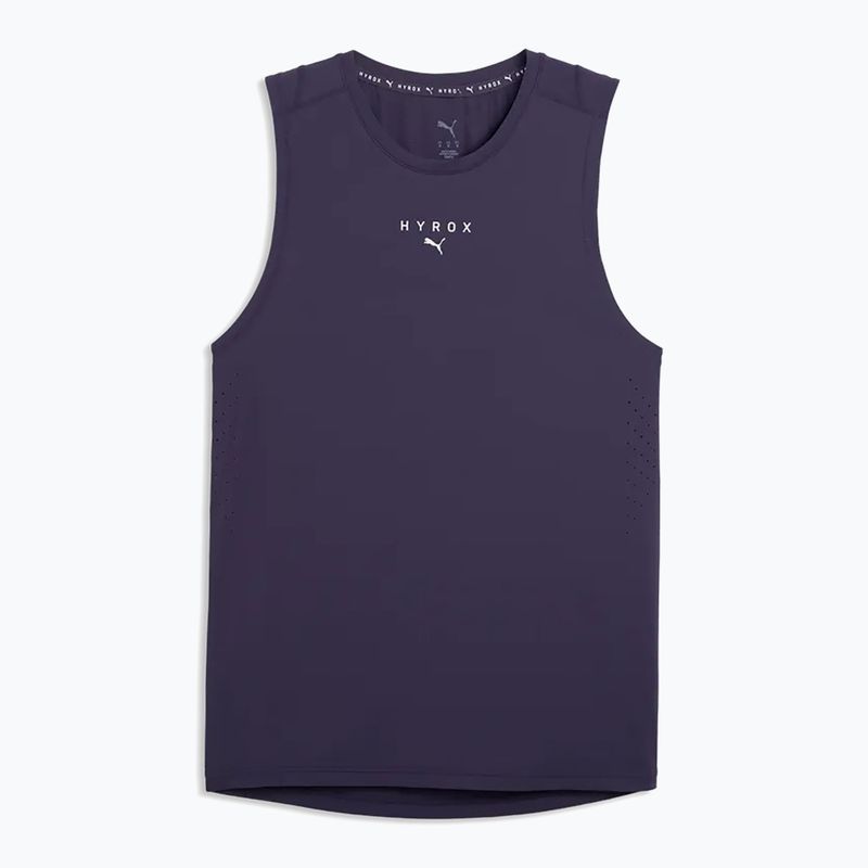 Férfi edző póló Puma Hyrox Dryelite Training Tank deep plum 4