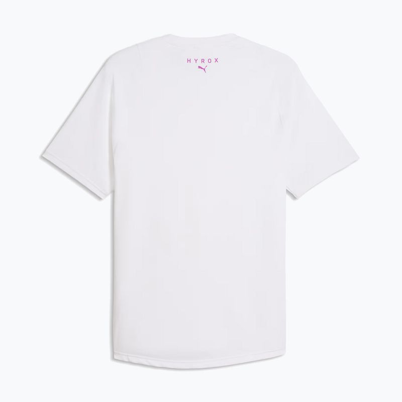 Férfi edzőpóló PUMA x HYROX Dryelite Training Tee fehér 2