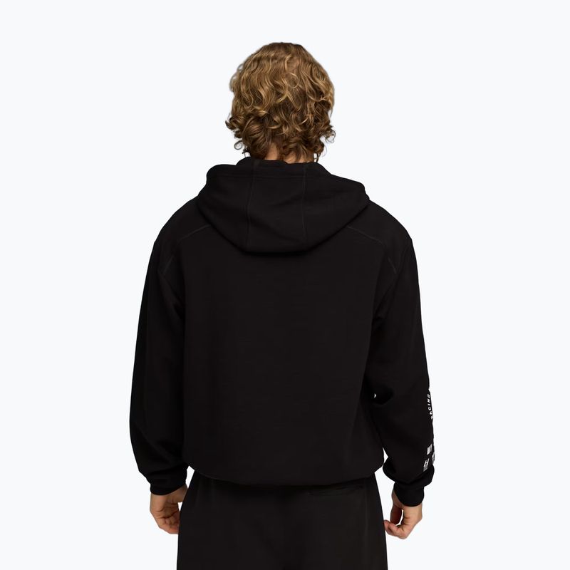 Férfi edzőpulóver PUMA x HYROX Cloudspun kapucnis fekete 3