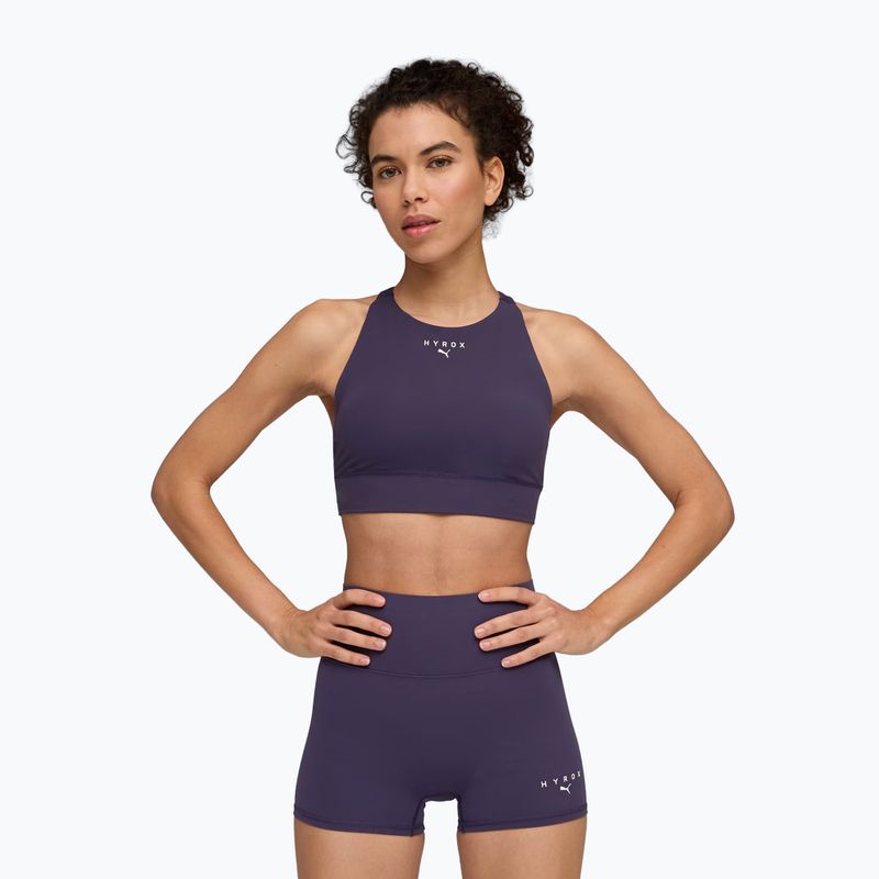 PUMA x HYROX Shapeluxe magas nyakú edzőmelltartó lila