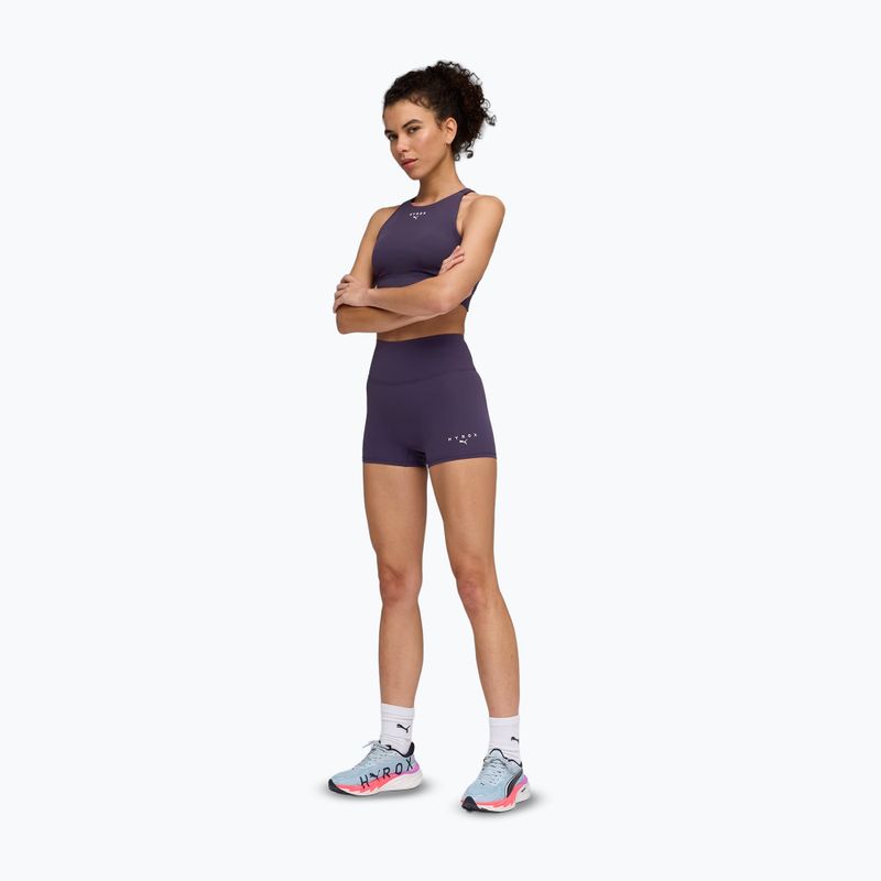 PUMA x HYROX Shapeluxe magas nyakú edzőmelltartó lila 2