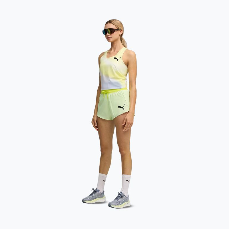 Női futó póló PUMA Lightspeed Ultraweave Graphic Singlet silver mist 2